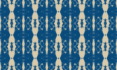 Fototapeta na wymiar Abstract seamless pattern, seamless wallpaper, seamless background designed for use for interior,wallpaper,fabric,curtain,carpet,clothing,Batik,satin,background , illustration, Embroidery style.