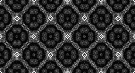 Abstract seamless pattern, seamless wallpaper, seamless background designed for use for interior,wallpaper,fabric,curtain,carpet,clothing,Batik,satin,background , illustration, Embroidery style.