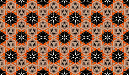 Abstract seamless pattern, seamless wallpaper, seamless background designed for use for interior,wallpaper,fabric,curtain,carpet,clothing,Batik,satin,background , illustration, Embroidery style.