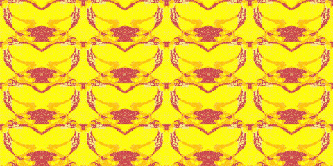 Fototapeta premium Abstract seamless pattern, seamless wallpaper, seamless background designed for use for interior,wallpaper,fabric,curtain,carpet,clothing,Batik,satin,background , illustration, Embroidery style.