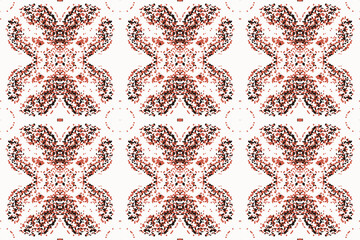 Abstract seamless pattern, seamless wallpaper, seamless background designed for use for interior,wallpaper,fabric,curtain,carpet,clothing,Batik,satin,background , illustration, Embroidery style.