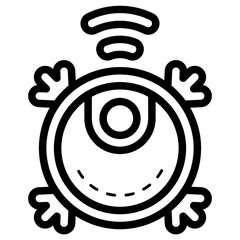 robot vacuum cleaner icon
