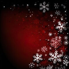 Fototapeta na wymiar Winter pattern in red and white. 