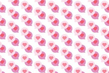 Valentine Seamless pattern abstract background wallpaper 