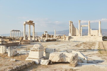 Fototapeta premium The Ruins of Laodicea Outside of Pamukkale