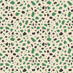 Terrazzo italian floor seamless pattern
