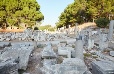 The Ruins of Laodicea Outside of Pamukkale