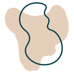 Organic Blob Shape Element