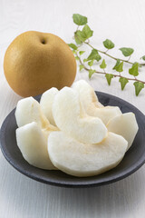 新鮮で美味しい梨