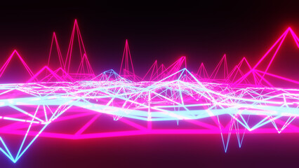 Background with lines