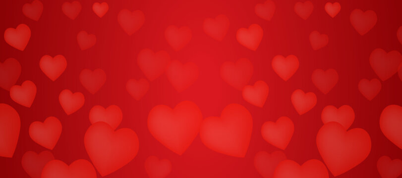 Red Hearts Background Images – Browse 734 Stock Photos, Vectors, and Video