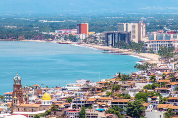 View of Puerto Vallarta town