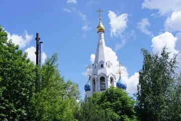 Church of St. George the Victorious in the city of Dedovsk in the Moscow region