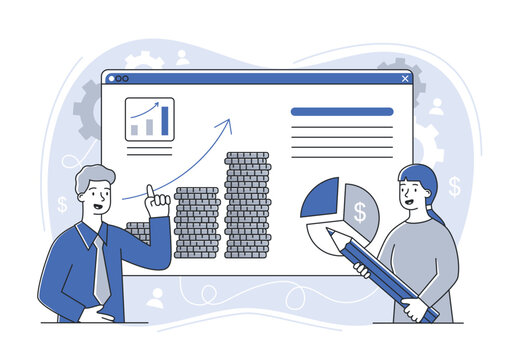 Market Analysis clip art preview