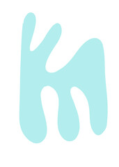 Pastel Abstract Shapes Blob Graphic 