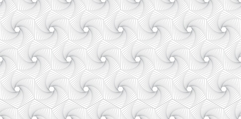 Seamless twist background texture interior wallpaper decoration. White repeatable pattern