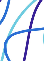 Blue Lines Abstract Background 
