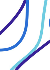 Blue Lines Abstract Background 