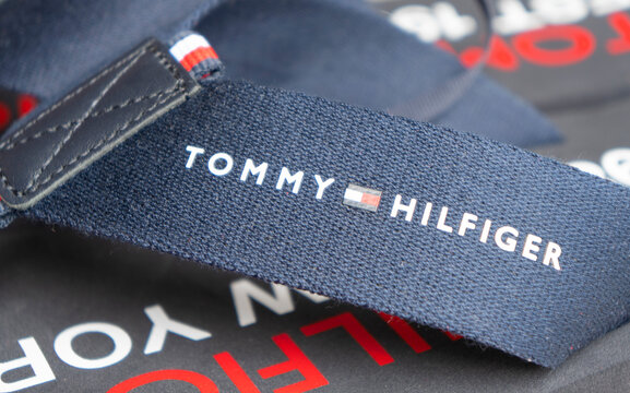 Moscow, Russia - September, 2020: Tommy Hilfiger sign. Tommy