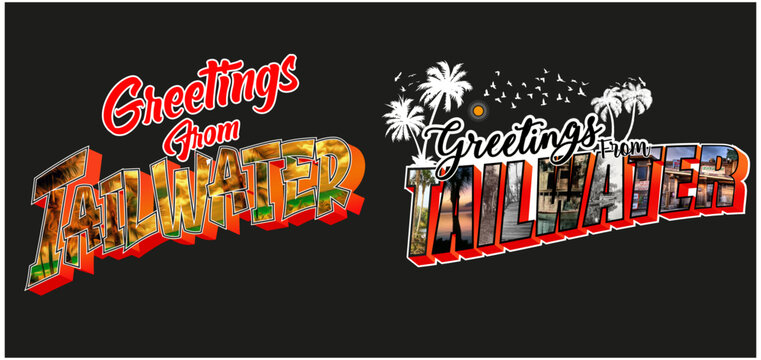 old florida-vector illustration of an inscription - Powered by Adobe