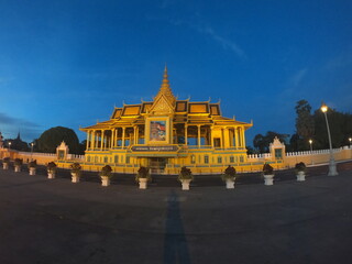 Royal palace in cambodia