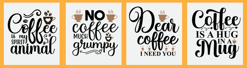 Coffee svg t shirt design