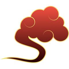 Red Chinese Cloud (6)