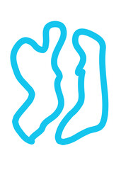 Colourful Doodles Handdrawn Squiggly Lines