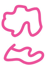 Colourful Doodles Handdrawn Squiggly Lines