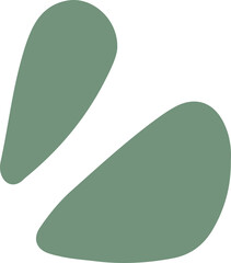 hand draw shape abstract element