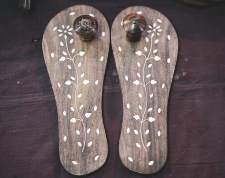 Handicraft Bazar Wooden Slippers