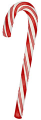 candy cane watercolor illustration