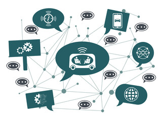 Concept of self-driving car