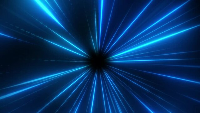 High speed flowing light background