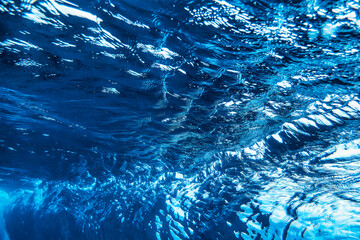 Power wave in sunny day