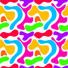 Seamless background in abstract shape with beautiful color