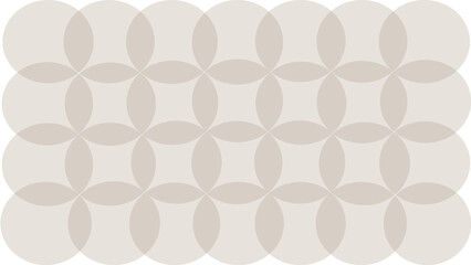 Fototapeta premium white background with beige circles
