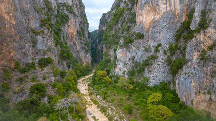 Gjipe canyon, Balkan, Albania