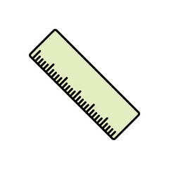 Ruler icon vector design templates