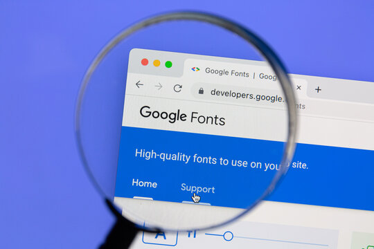 Computing Fonts Google Google Fonts Images – Browse 664 Stock Photos, Vectors, and Video ...