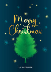 Merry Christmas Flyer Design