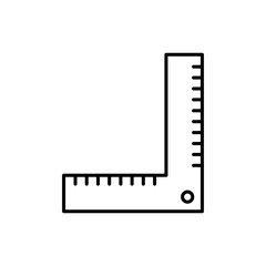 Ruler icon vector design templates