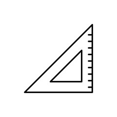 Ruler icon vector design templates