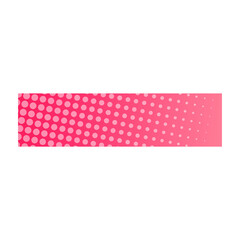 Fototapeta na wymiar pink banner bar dot