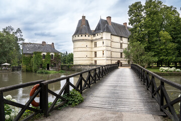 The castle Chateau de l`Islette, France