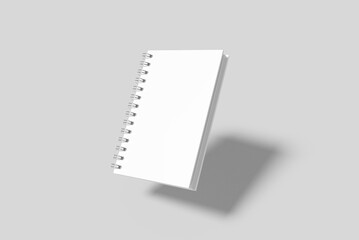 Spiral Notebook Blank Mockup