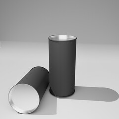 cylinder package mock up jpg image