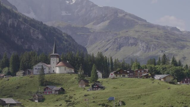 Driving video of the Sustenpass in Switzerland. The Susten pass is a famous alp road and has a scenic mountain panorama. View from the car. Experience calming nature and exciting pass roads.