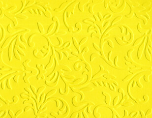 embossed yellow background. embossed yellow backdrop. background in embossed yellow color.