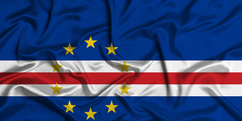 Illustration of Cape Verde flag